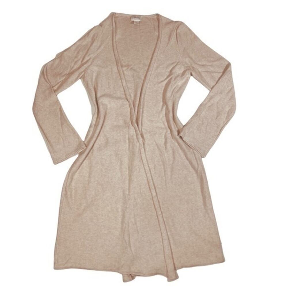 Neiman Marcus Duster Cardigan and Matching Scarf | Size XL